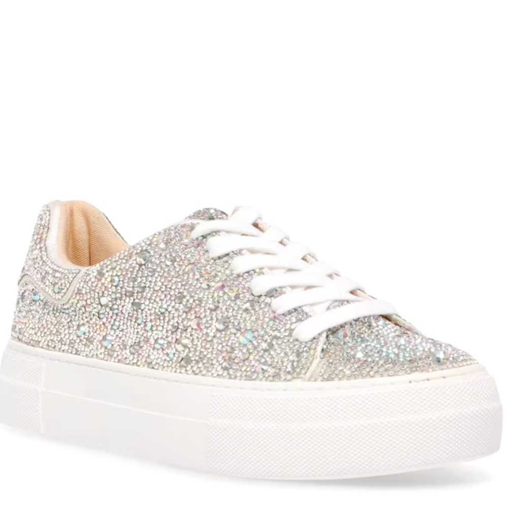 Betsey Johnson - Suton Highwall Bling Platfrom Sneakers